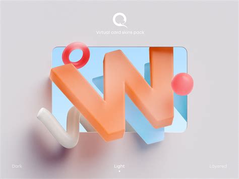QIWI Virtual Cards skins (light) by ⊛ sagomadj on Dribbble