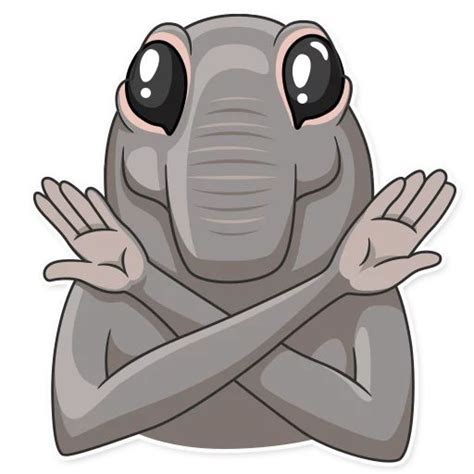 “Homunculus Loxodontus” stickers set for Telegram