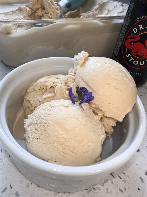 Jamaican Dragon Stout Ice Cream No Churn - Jerk Tavern