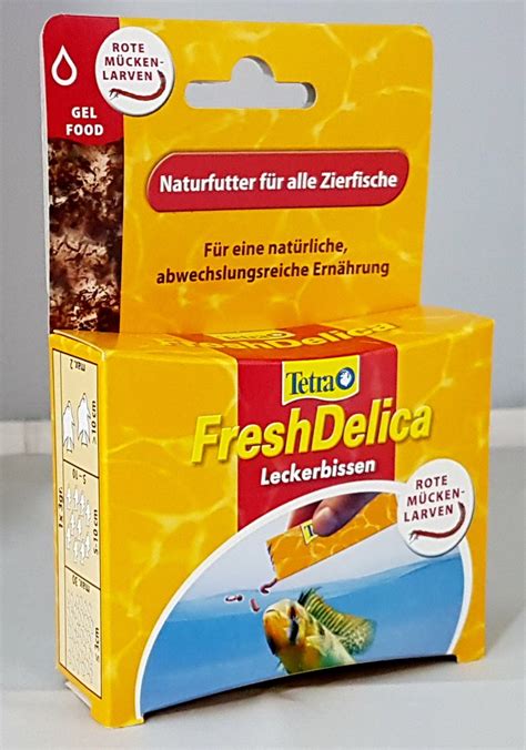 Tetra Fresh Delicia Bloodworms 48g - Fischfutter