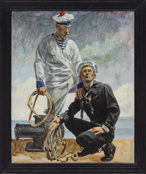 Mark Beard - [Bruce Sargeant (1898-1938)] Two Sailors For Sale at 1stDibs