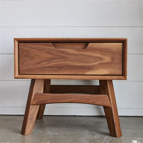 mid century modern nightstand avocado green mattress