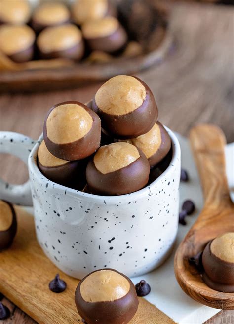 The Best Buckeyes (Buckeye Recipe) - Mom On Timeout