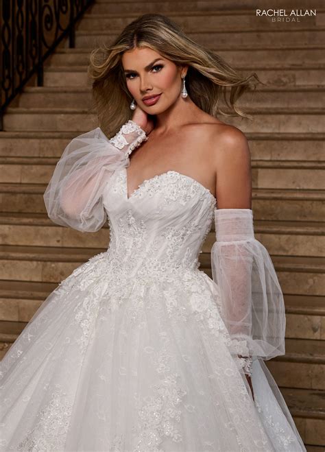 Dipped Ball Gown Ball Gown Bridal in Color | Style - RB6155