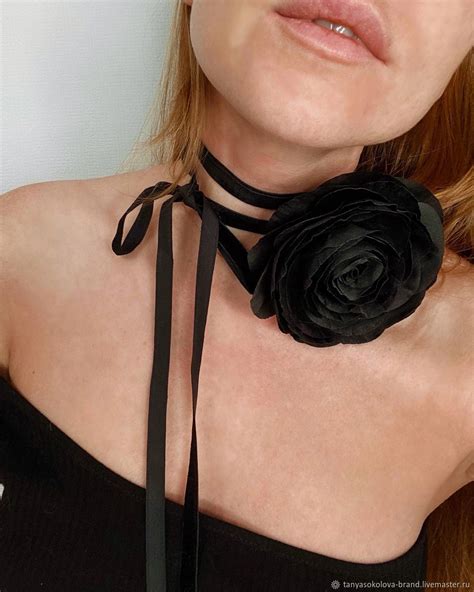 Choker Outfit, Diy Choker, Rose Choker, Flower Choker, Chic Accessories ...