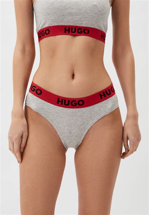 Трусы Hugo BRIEF SPORTY LOGO, цвет: серый, RTLADE790101 — купить в ...