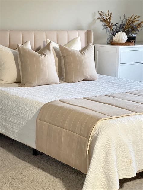 cotton bed runner runner  bedroom runner twin full king queen