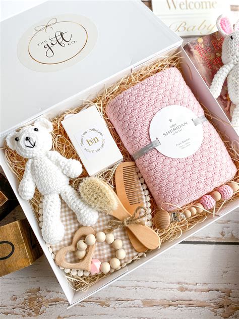 Baby Shower Gift Basket, Baby Gift Box, Baby Box, New Baby Gifts, Baby ...