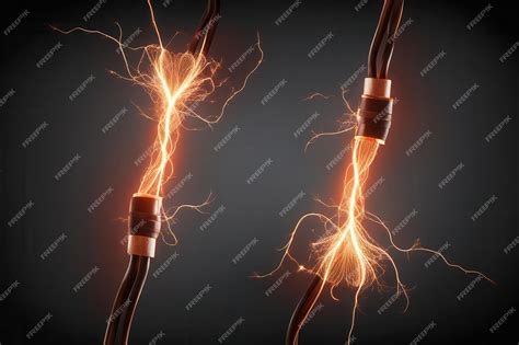 power   wire premium ai generated vector