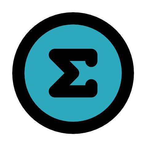 Sigma Circle 2 Vector SVG Icon - SVG Repo
