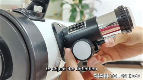 How to use a telescope? 76700 Instruction - YouTube