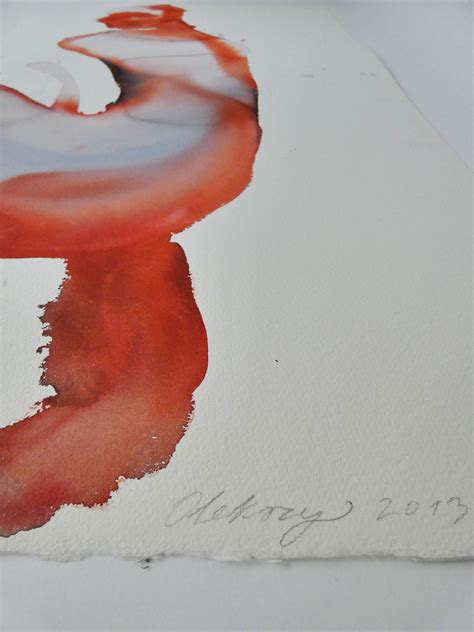 Maciej Olekszy - Male Nude - Contemporary Figurative Watercolor