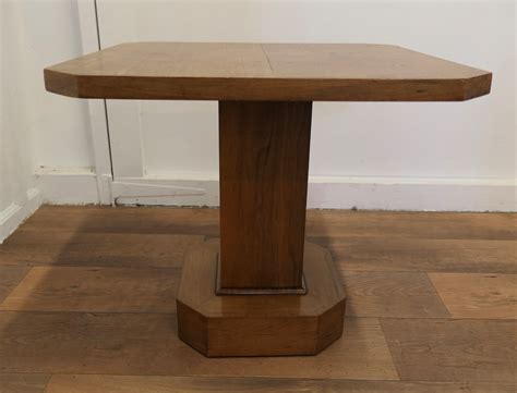 Odeon Style Art Deco Maple Coffee Table