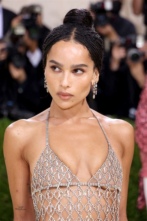 Zoe Kravitz Flaunts Her Nude Body In A See Through Dress (15 Photos