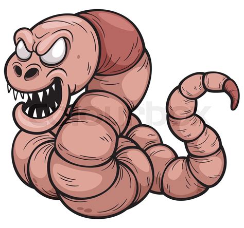 Worm | Stock vector | Colourbox