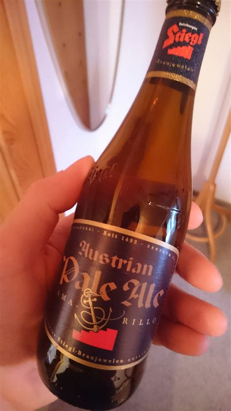 Stiegl Austrian Pale Ale | Beerskigram