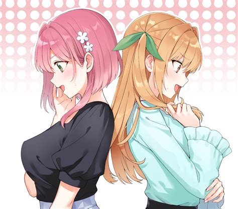 hanazono hakari and inda karane (kimi no koto ga dai dai dai dai