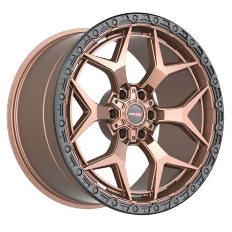 Vortek VRT-606 Matte Black - PowerHouse Wheels & Tires