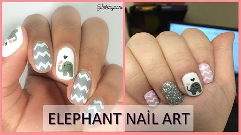 elephant tusk nail design steps design talk