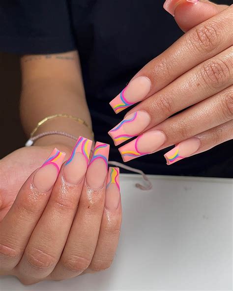 The coffin acrylic nails secret for a longer lasting manicure 12