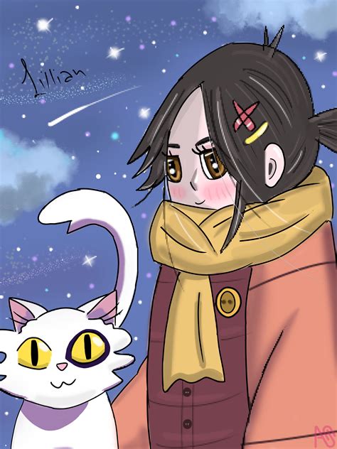 Suzume under the stars Lilymay - Illustrations ART street