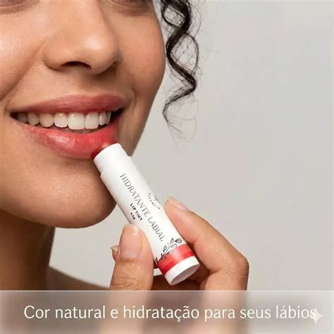 Melhor Hidratante Labial Com Ácido Hialurônico - Hidratante Labial Vermelho com Ácido Hialurônico – Vegano 4,5g