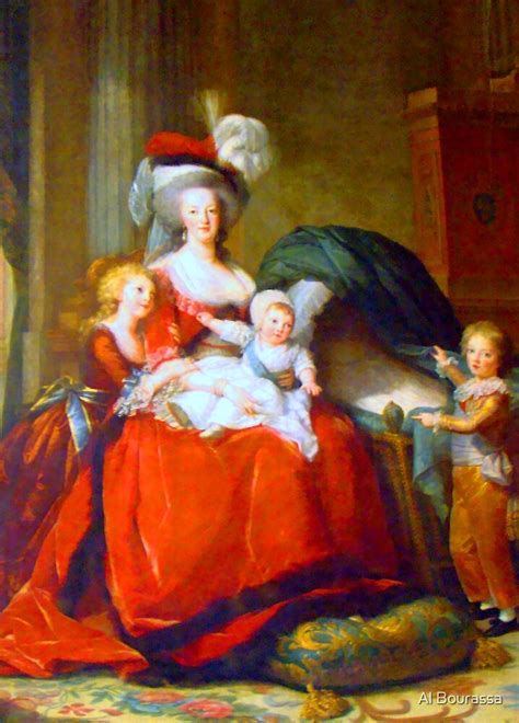 "Marie Antoinette & Children" by Al Bourassa | Redbubble