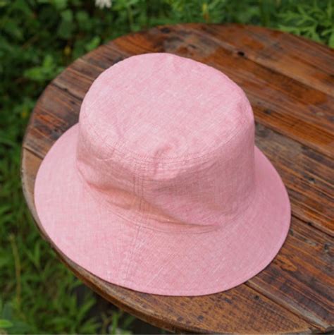 linen bucket hat natura   ong chus