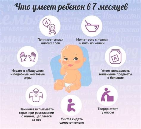 Как развивается новорожденный 7 месяцев?