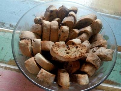 Сухарики дорожные (типа бискотти) : Выпечка сладкая