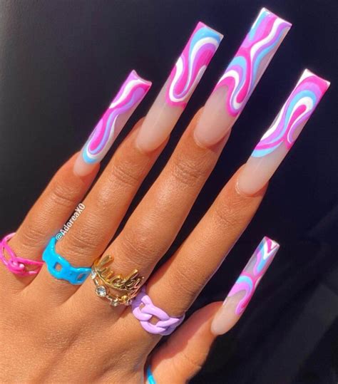 31 Trendy Summer Acrylic Nails - Ak Pal Kitchen