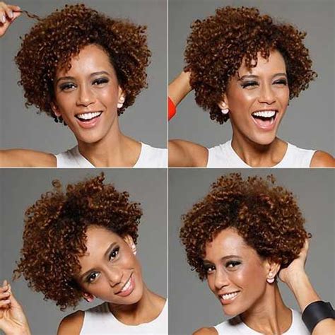 Cabelo Afro Curto - 54 Cabelos Afro Curtos + Vídeo Tutorial de VÁRIOS Penteados! | Cabelo ...