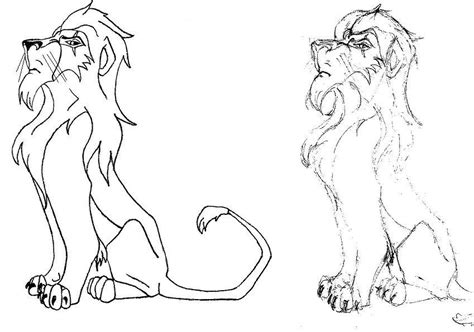 Scar + Sketch by jeswise on DeviantArt