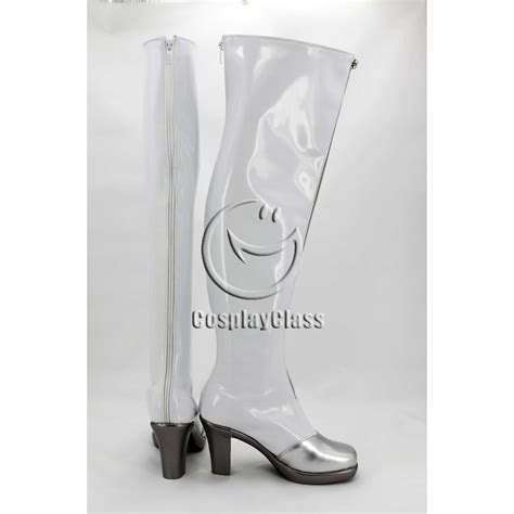 Fate Stay Night Saber TYPE-MOON RACING Ver Cosplay Boots - CosplayClass