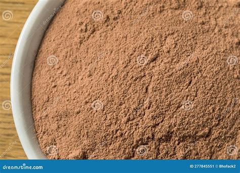 Organic Chocolate Whey Protein Powder Stock Image - Image of powder ...