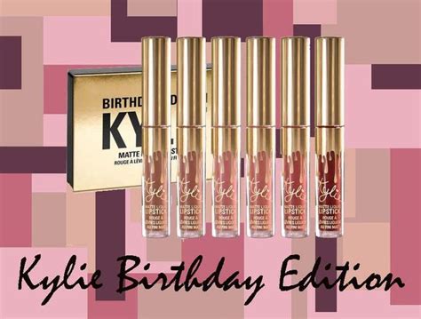 💋НАША НОВИНКА💋 Kylie Birthday Edition (Кайли Дженер) 6 в 1 матовая ...