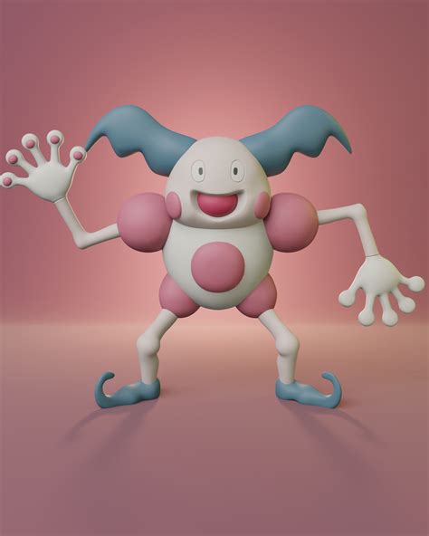 STL file Pokemon - Mr Mime・3D printing model to download・Cults