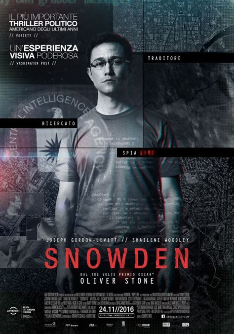 Snowden Movie Poster (#6 of 6) - IMP Awards