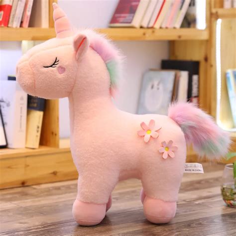 25-100 см большие Kawaii Радужный Единорог плюшевые игрушки чучело ...
