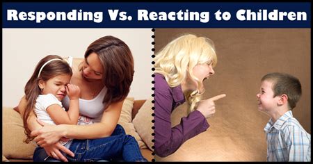 responding  reacting  children