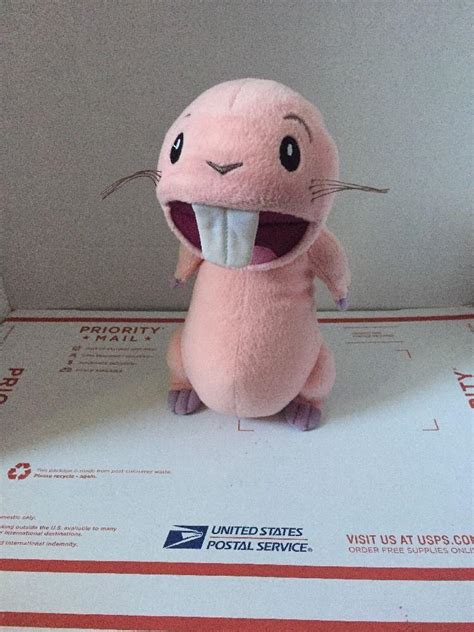 Disney Kim Possible Naked Mole Rat Talkin' & Giggling Rufus Plush ...