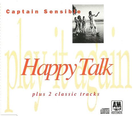 Captain Sensible - Happy Talk (1992, CD) | Discogs