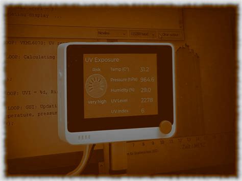 smart uv meter ultraviolet radiation exposure monitoring hacksterio