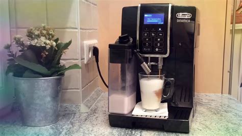 Кофемашина DeLonghi ECAM 350.55 B Dinamica - YouTube