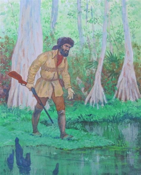 Иллюстрация Майн Рид "Квартеронка" №18 в стиле книжная