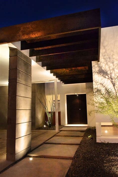 Modern House Exterior Lighting Ideas - modern houses