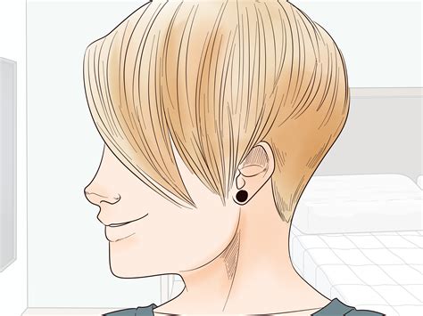 growing   pixie cut stages