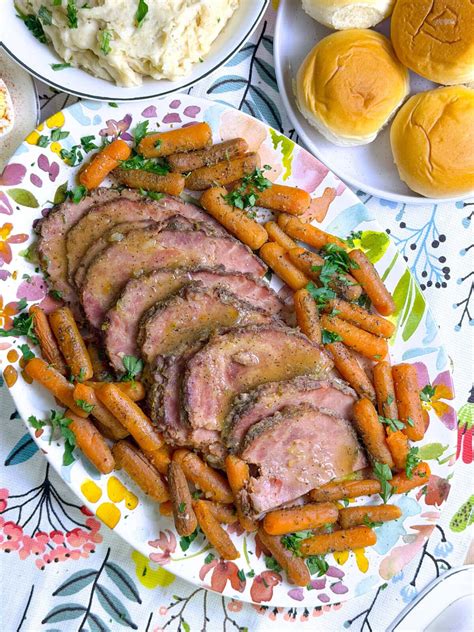Crock Pot Easter Ham Dinner for Two - Crock Pot Recipes