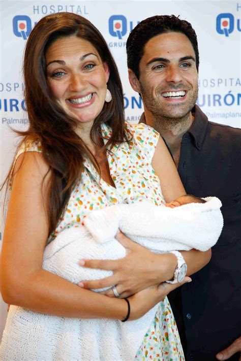 Photo : Mikel Arteta et son épouse Lorena Bernal, ex-Miss Espagne
