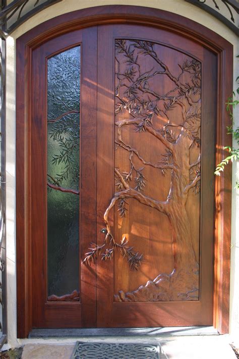 10 Stunning Wooden Front Door Design Ideas For Your B - vrogue.co